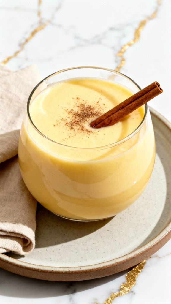 Maple Bourbon Eggnog