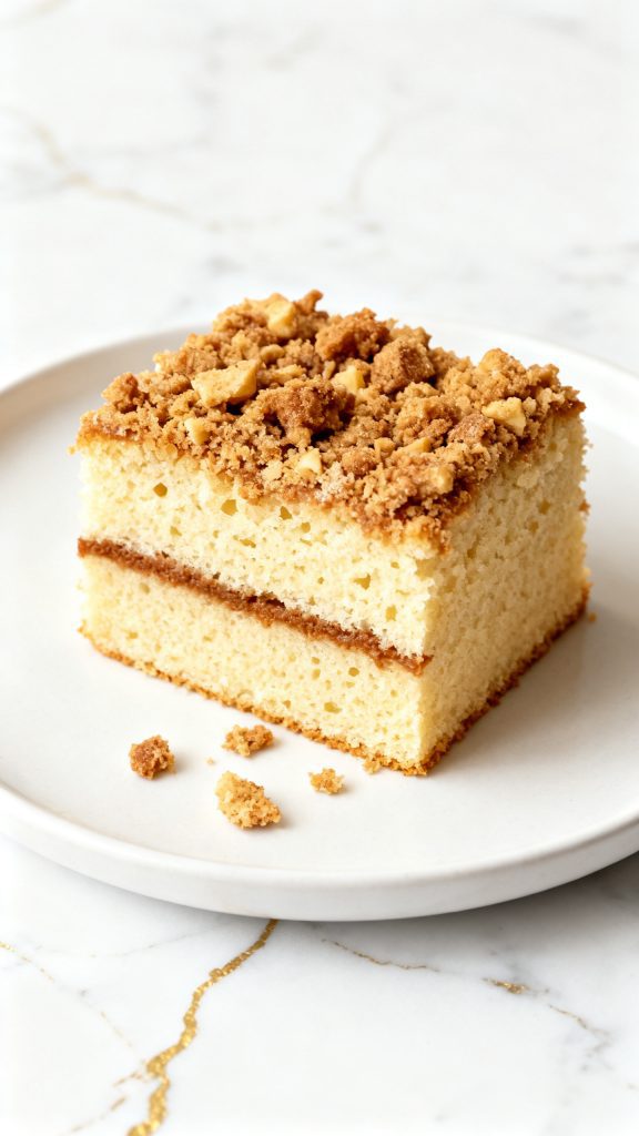 Classic Cinnamon Streusel Coffee Cake