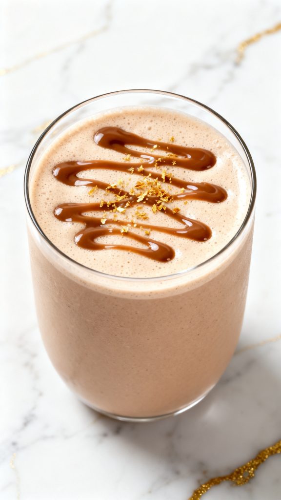 Peanut Butter Iced Protein Coffee Shake