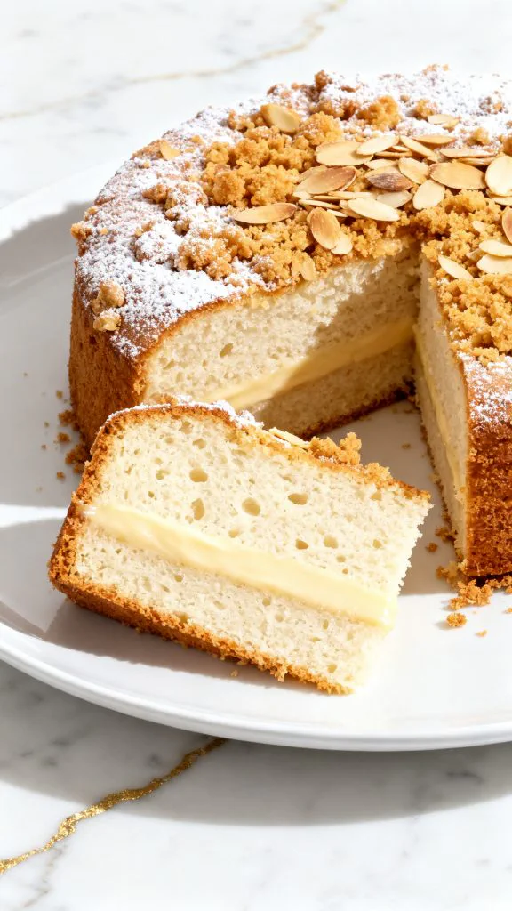 Almond Croissant Coffee Cake