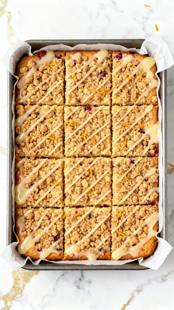 Orange Cranberry Coffee Cake