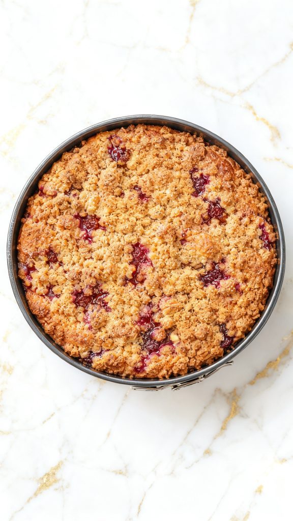 Raspberry Cream Cheese Coffee Cake