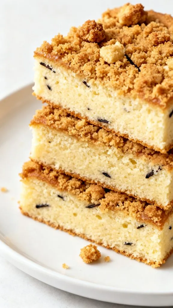 Vanilla Bean Coffee Cake