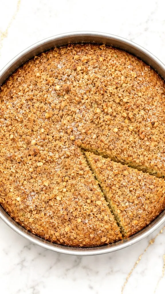 Zucchini Walnut Coffee Cake