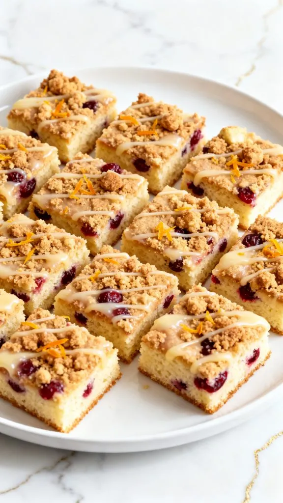 Orange Cranberry Coffee Cake
