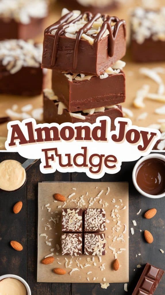 Almond Joy Fudge