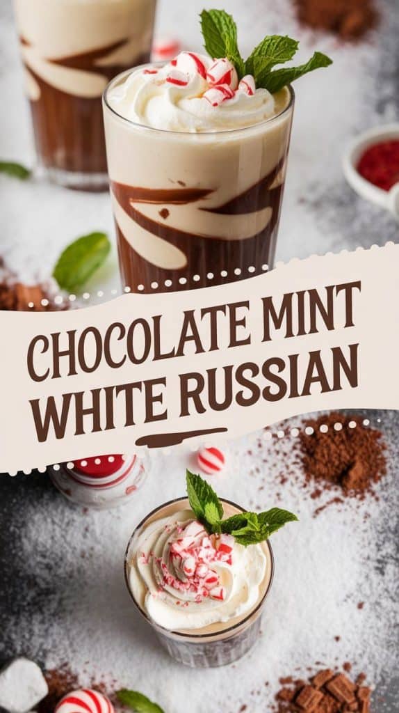 Chocolate Mint White Russian