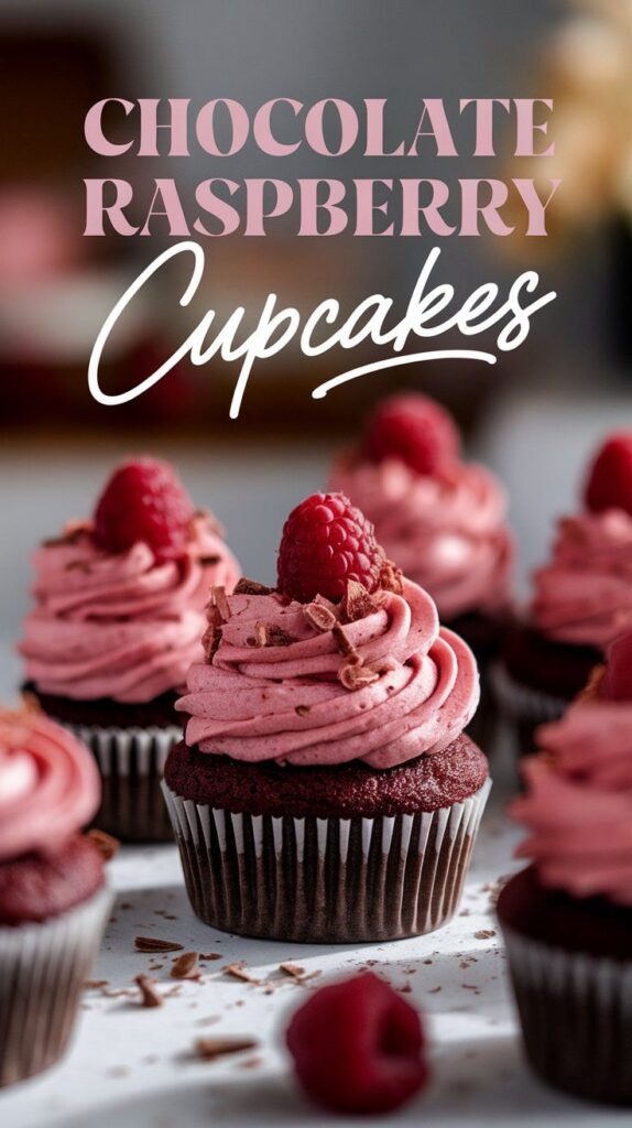 Chocolate Raspberry Cupcakes