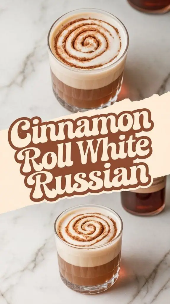 Cinnamon Roll White Russian