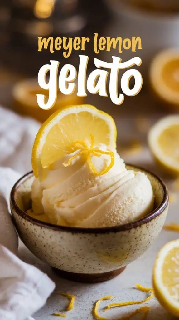 Meyer Lemon Gelato
