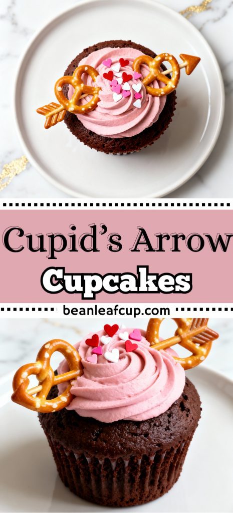 Cupid’s Arrow Cupcakes