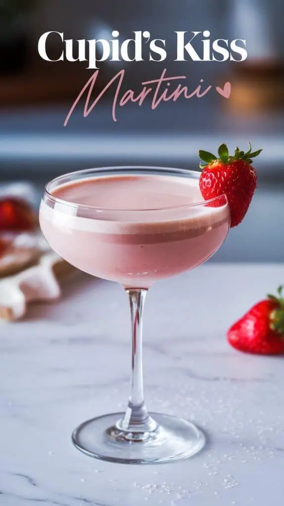 Cupid's Kiss Martini