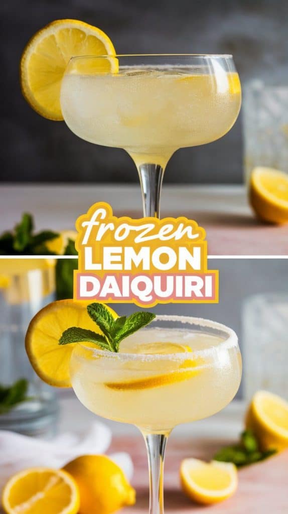 Frozen Lemon Daiquiri