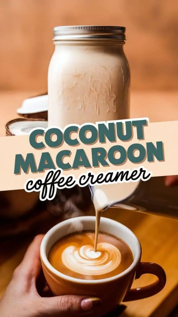 Coconut Macaroon Coffee Creamer