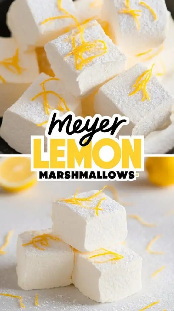 Meyer Lemon Marshmallows