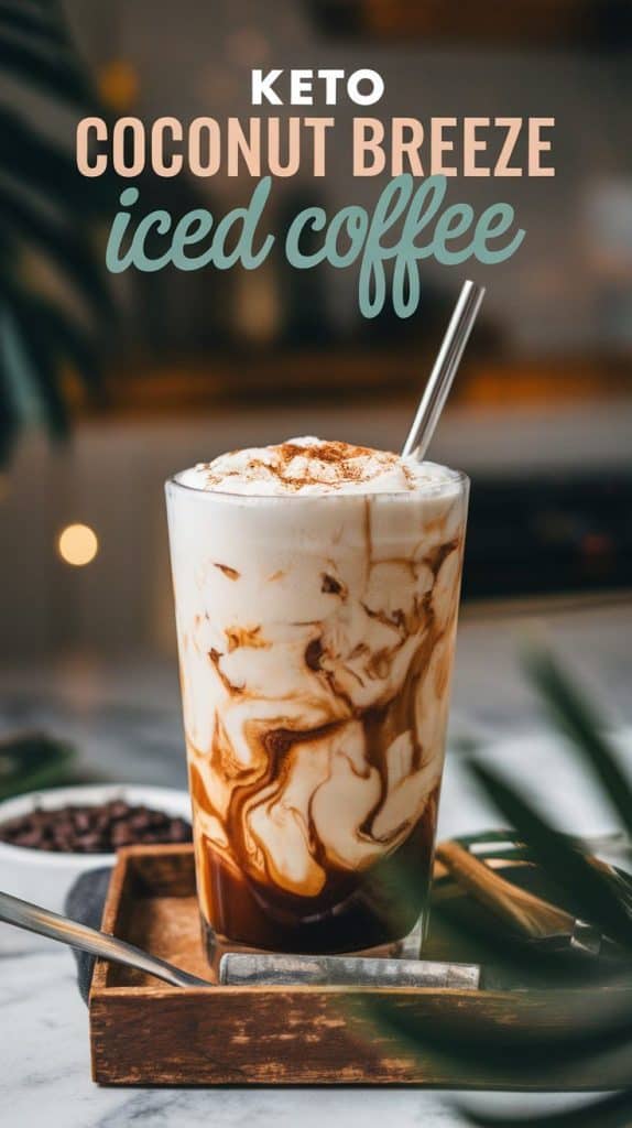 Keto Coconut Breeze Iced Coffee