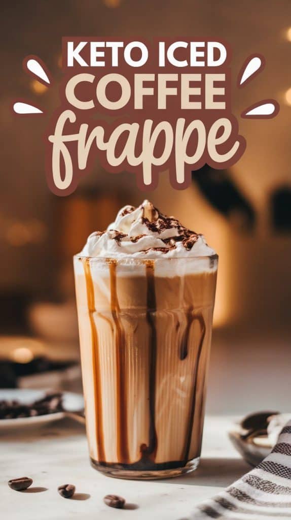 Keto Iced Coffee Frappe