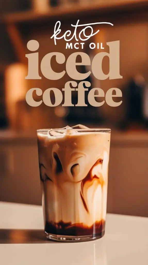 Keto MCT Oil Iced Coffee
