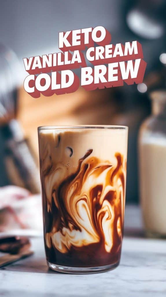 Keto Vanilla Cream Cold Brew