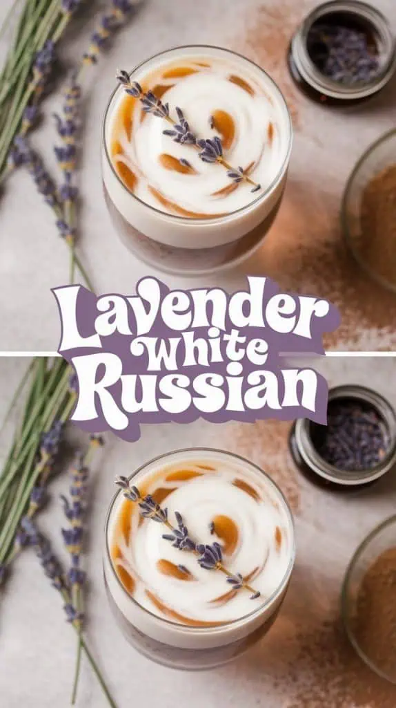 Lavender White Russian