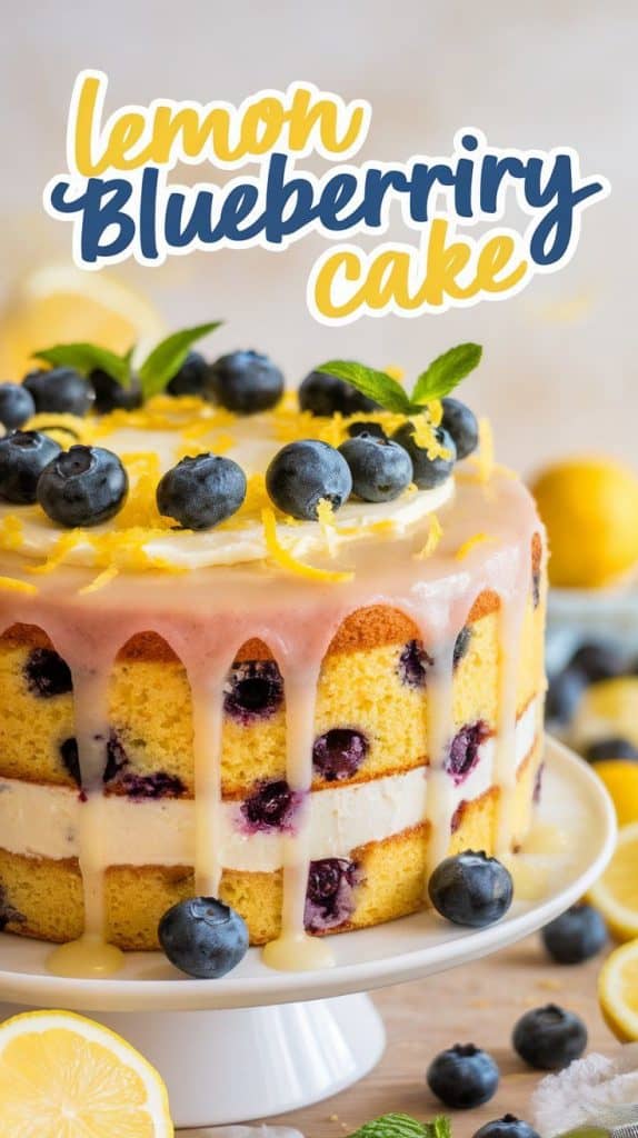 Lemon Blueberry Cake