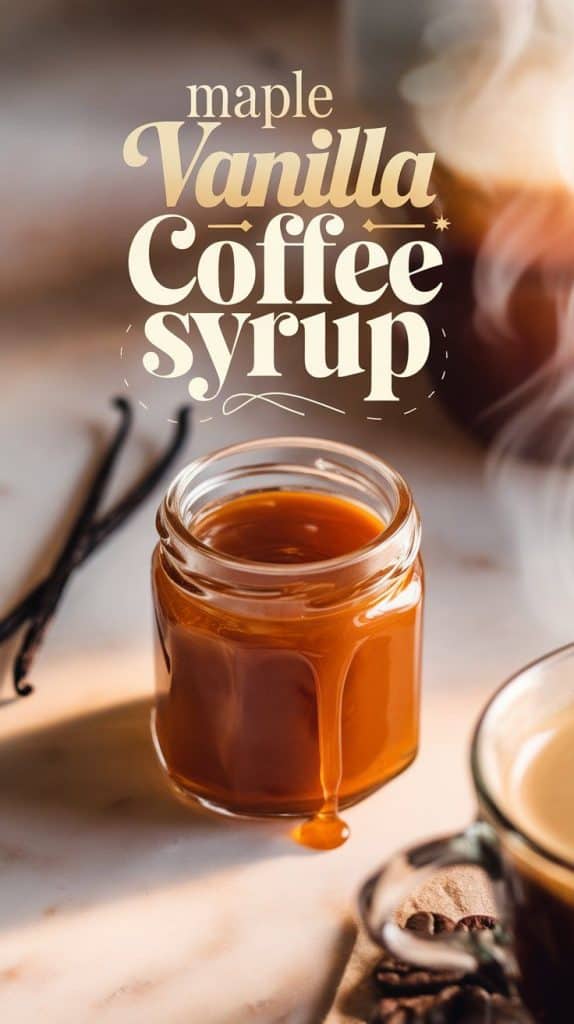 Maple Vanilla Coffee Syrup