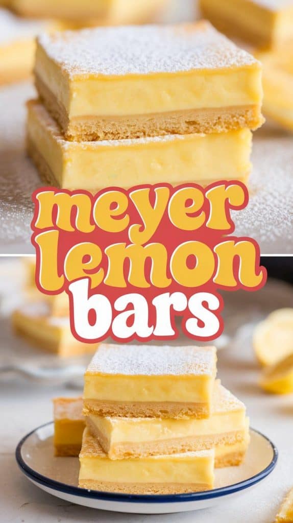 Meyer Lemon Bars