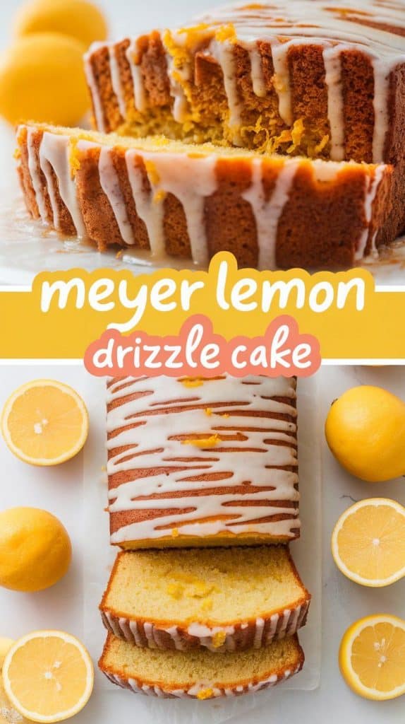 Meyer Lemon Drizzle Cake