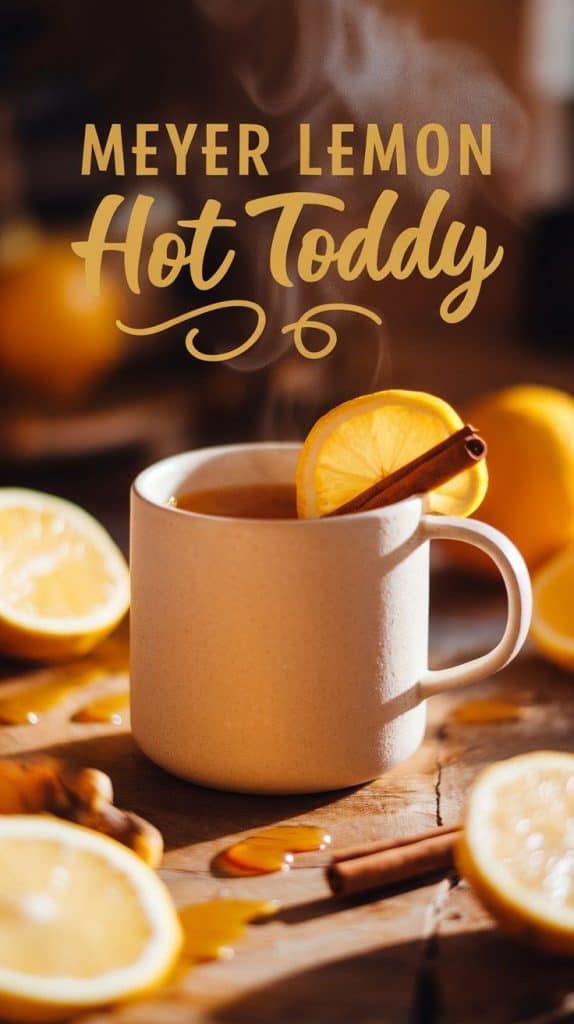 Meyer Lemon Hot Toddy