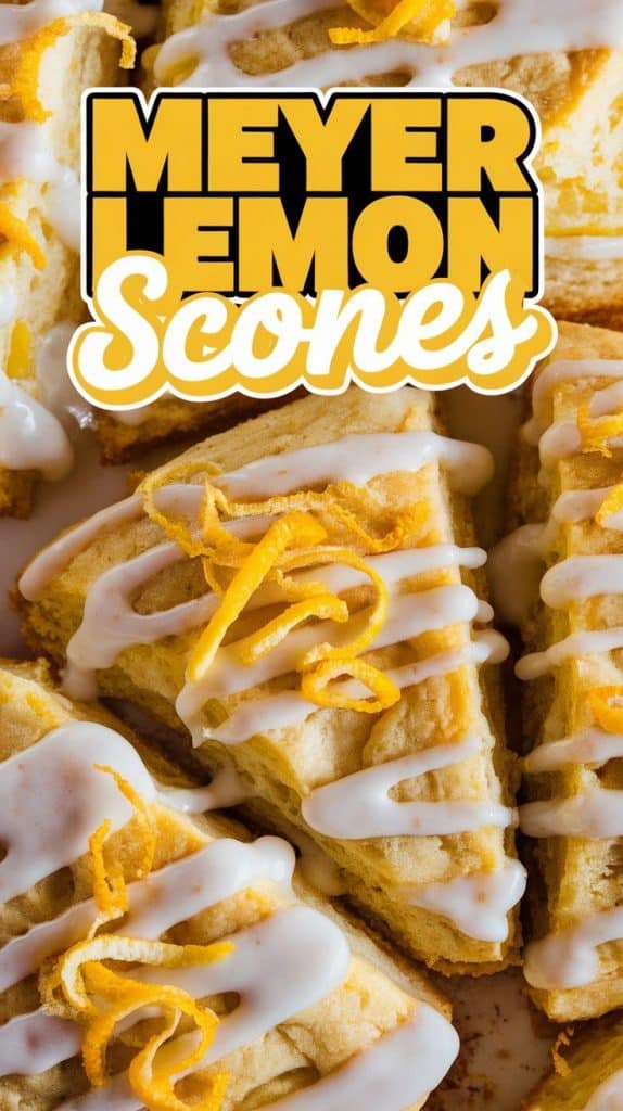Meyer Lemon Scones