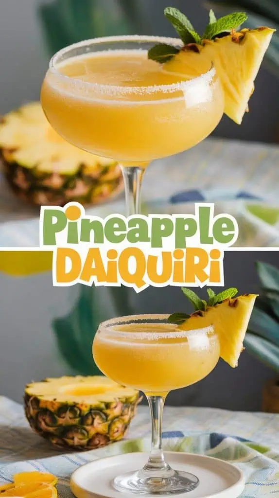 Pineapple Daiquiri Cocktail 4