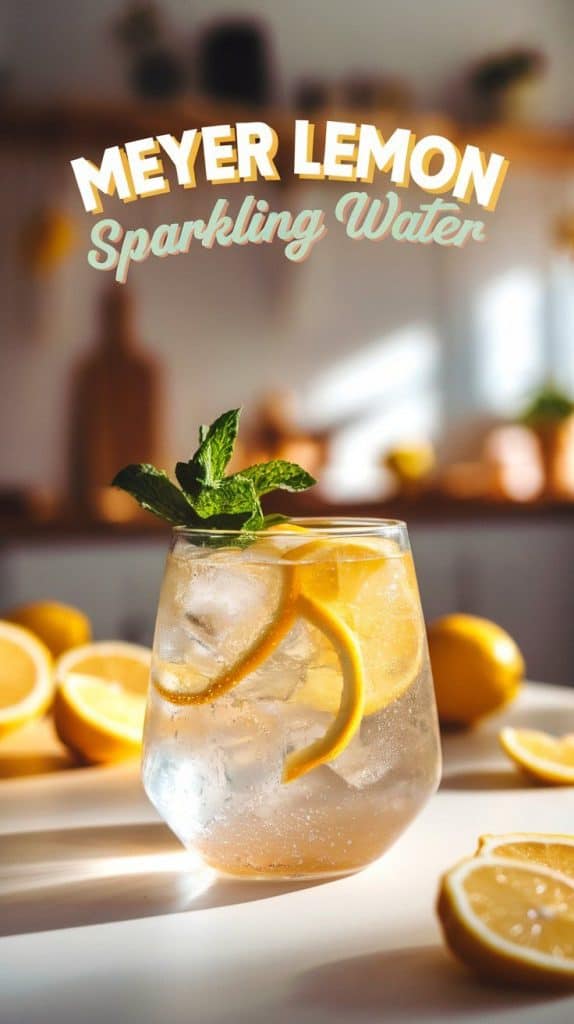 Meyer Lemon Sparkling Water
