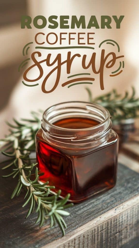 Rosemary Coffee Syrup