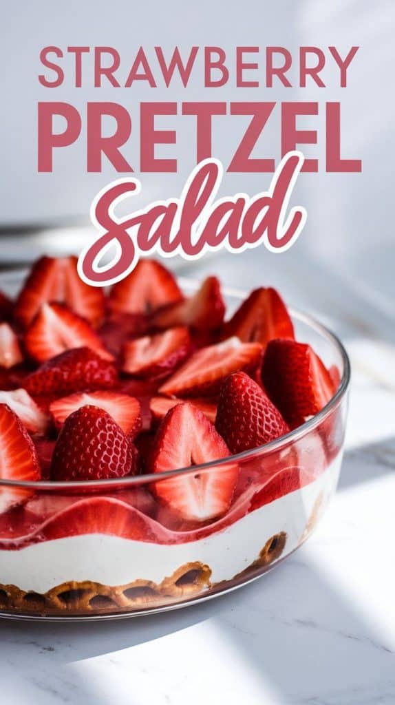 Strawberry Pretzel Salad