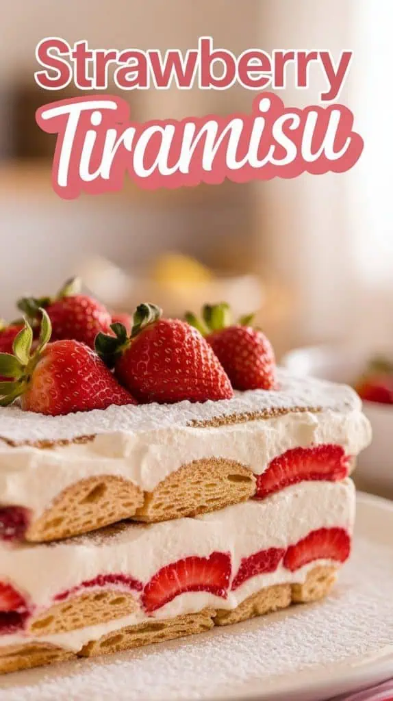 Strawberry Tiramisu