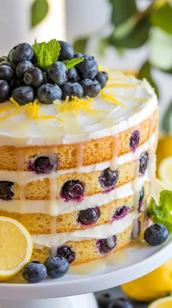 Lemon Blueberry Cake