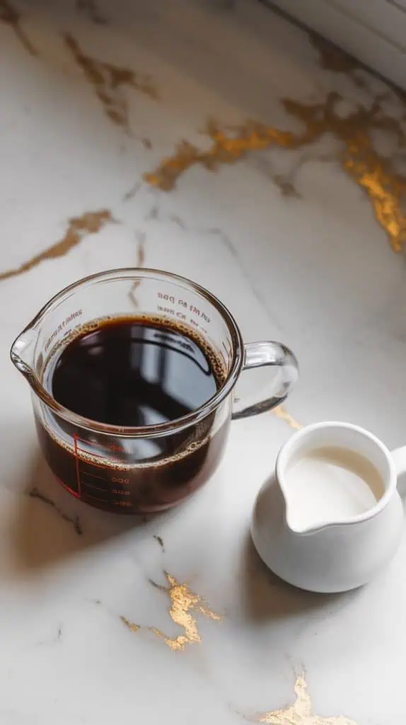 Keto Mint Chocolate Iced Coffee