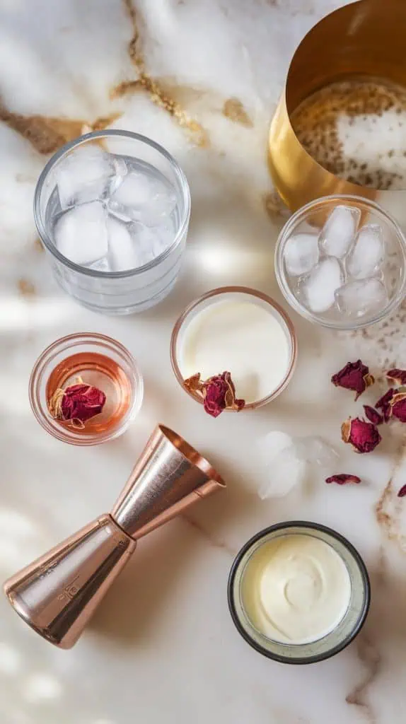 Vanilla Rose Martini