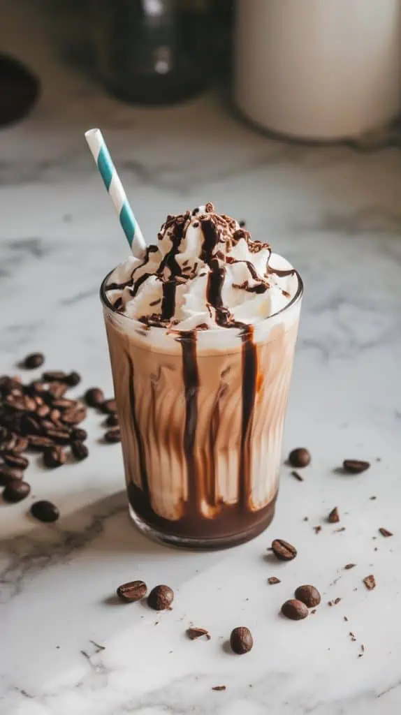 Keto Double Chocolate Mocha Iced Coffee