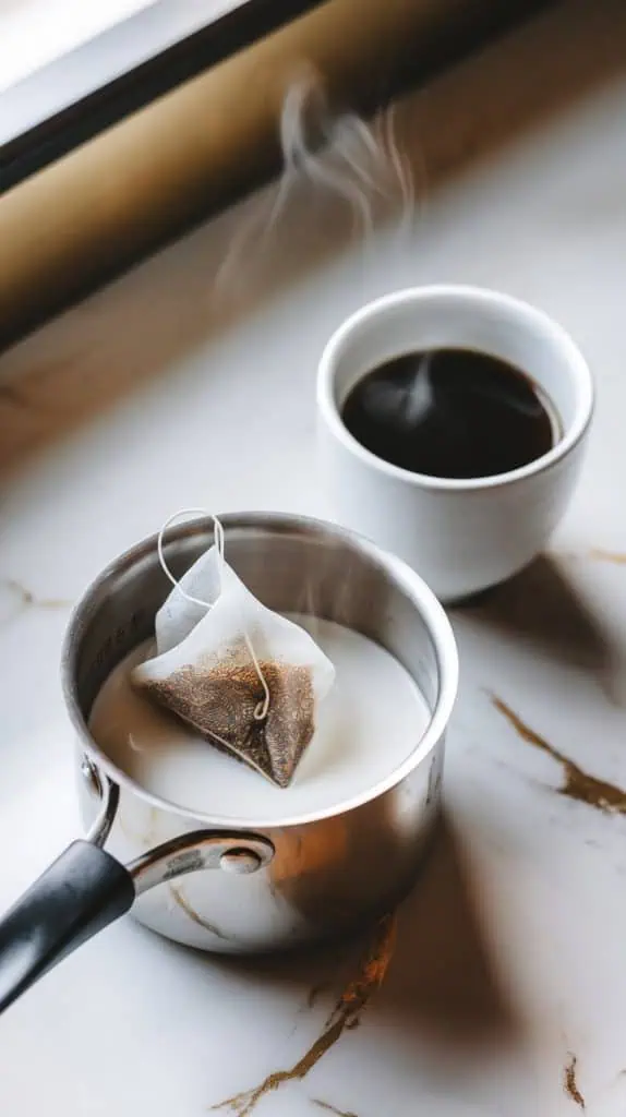 Keto Dirty Chai Iced Coffee