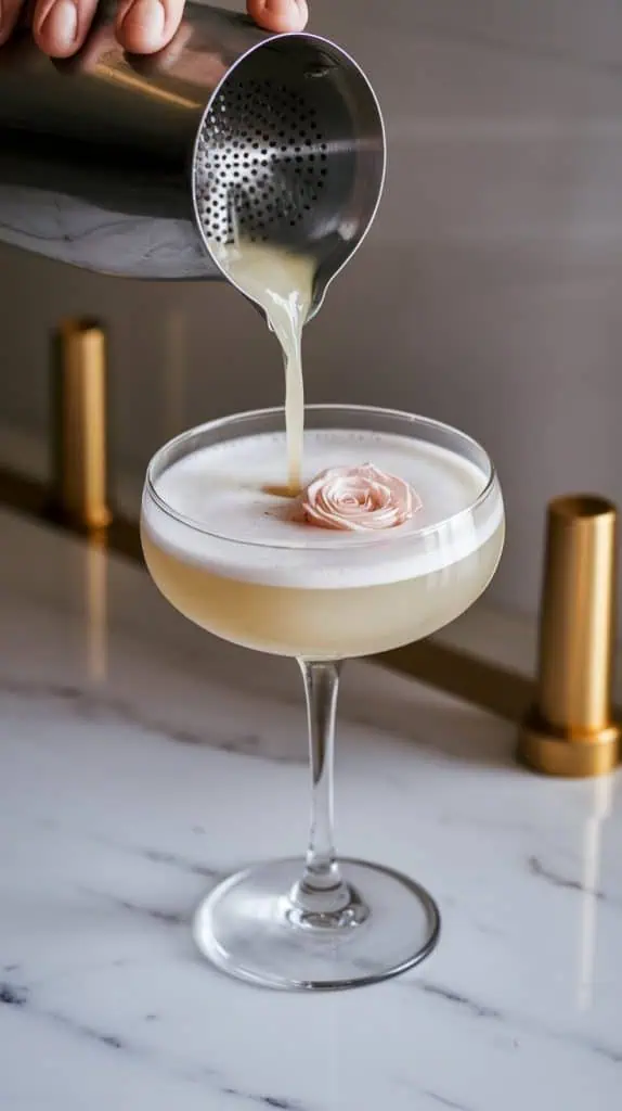 Vanilla Rose Martini