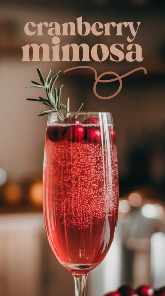 Cranberry Mimosa