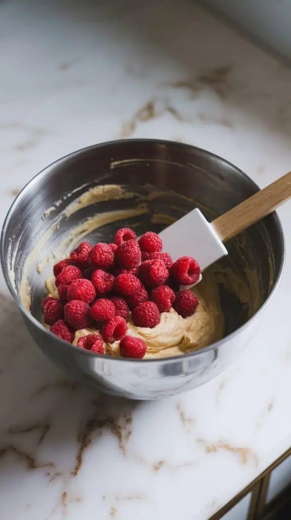 Raspberry Cream Cupcakes