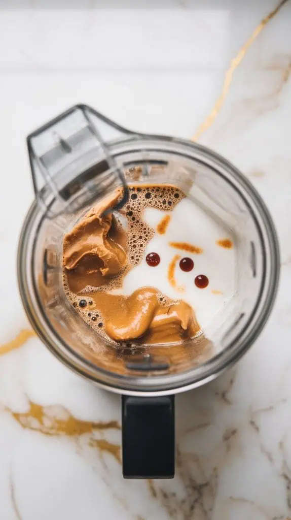 Keto Peanut Butter Iced Coffee
