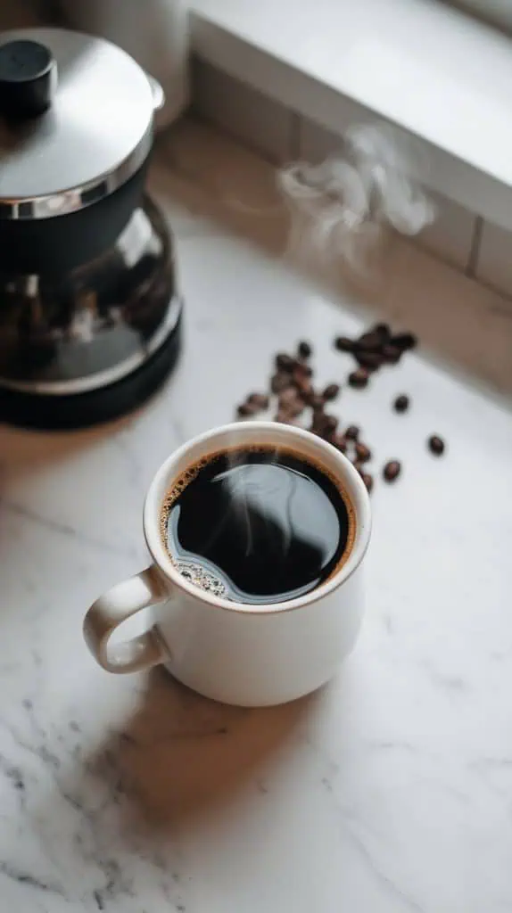Keto Hazelnut Cream Iced Coffee