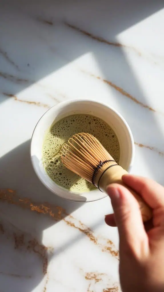 Keto Matcha Iced Coffee