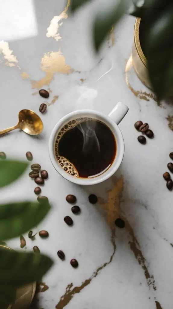 Keto Peanut Butter Iced Coffee