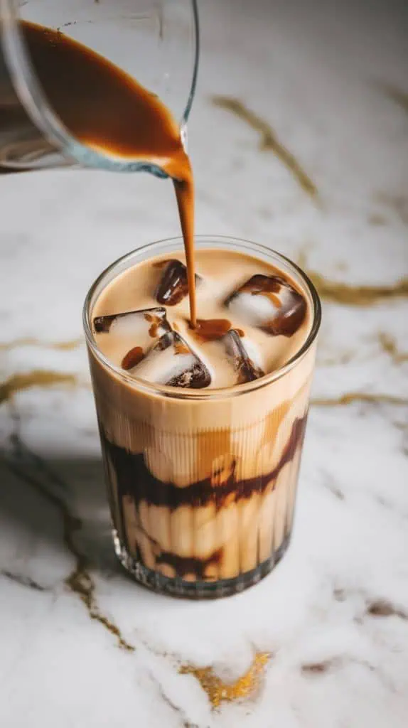 Keto Maple Spice Iced Coffee
