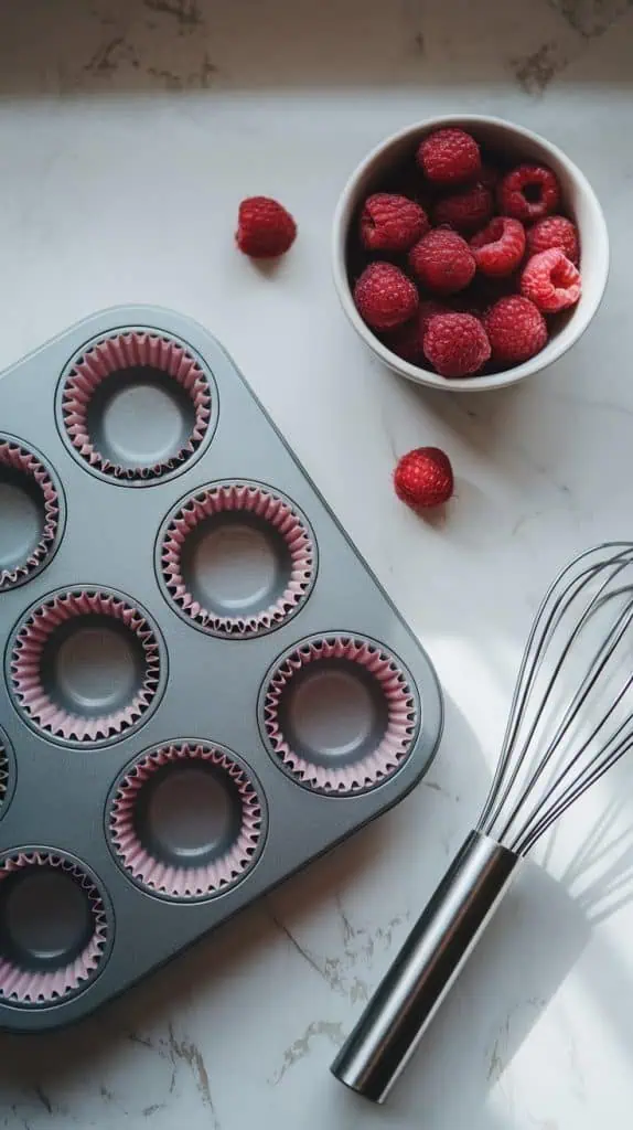 White Chocolate Raspberry Cupcakes