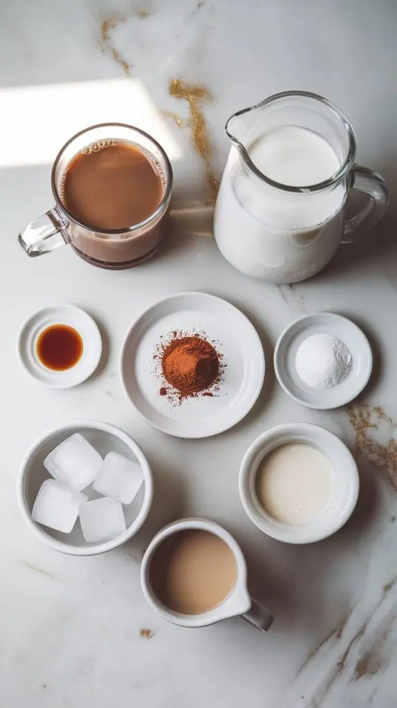 Keto Coconut Mocha Iced Coffee